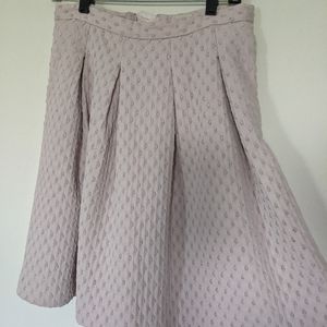 H&M A-line skirt Size 8 (6) Blush Mauve Nude